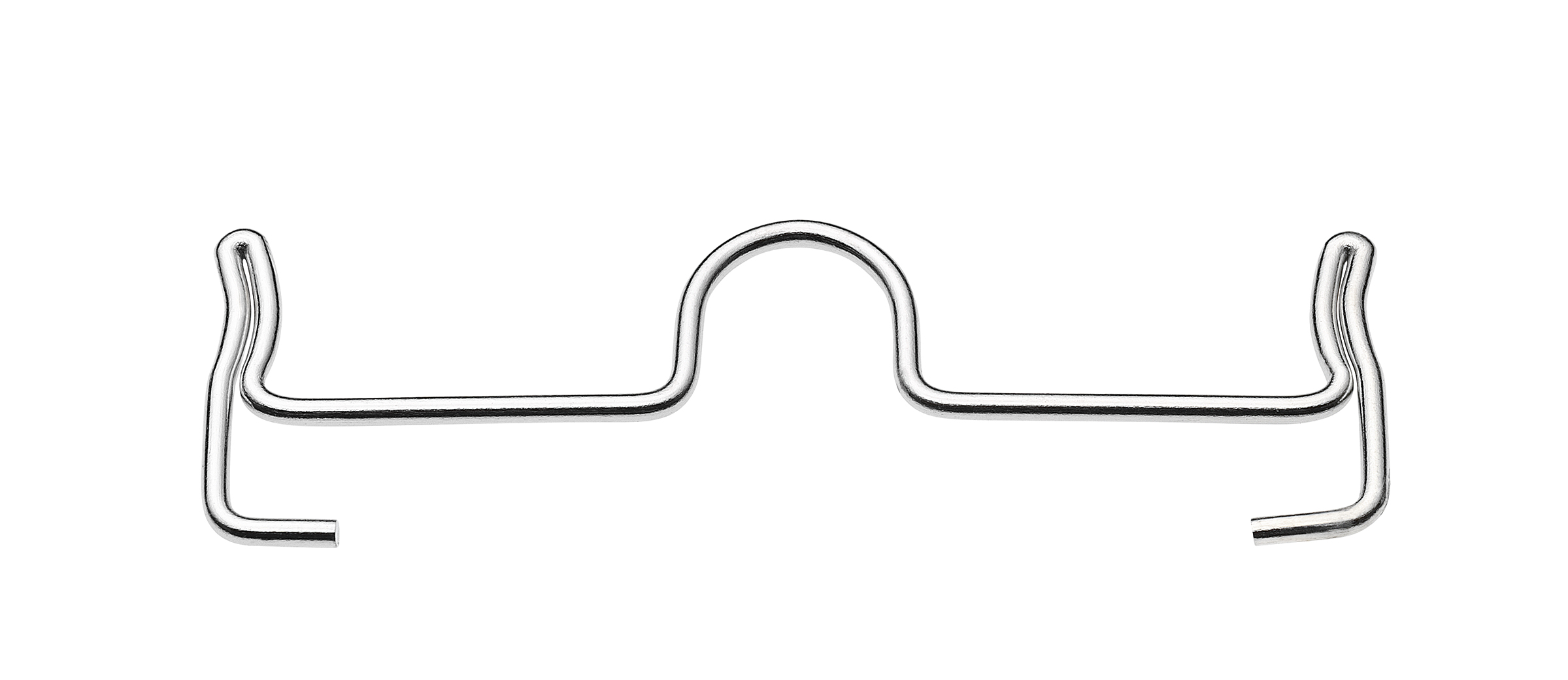 Palatinal-Bügel, gekrümmtes Schloss, Loop distal