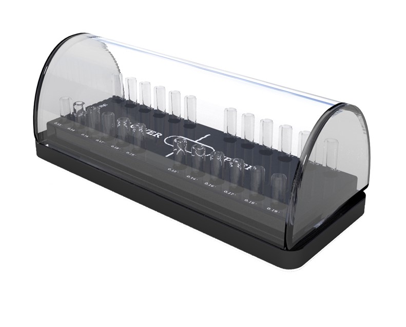 Bogenständer f. vorgefertigte Bögen mit Deckel