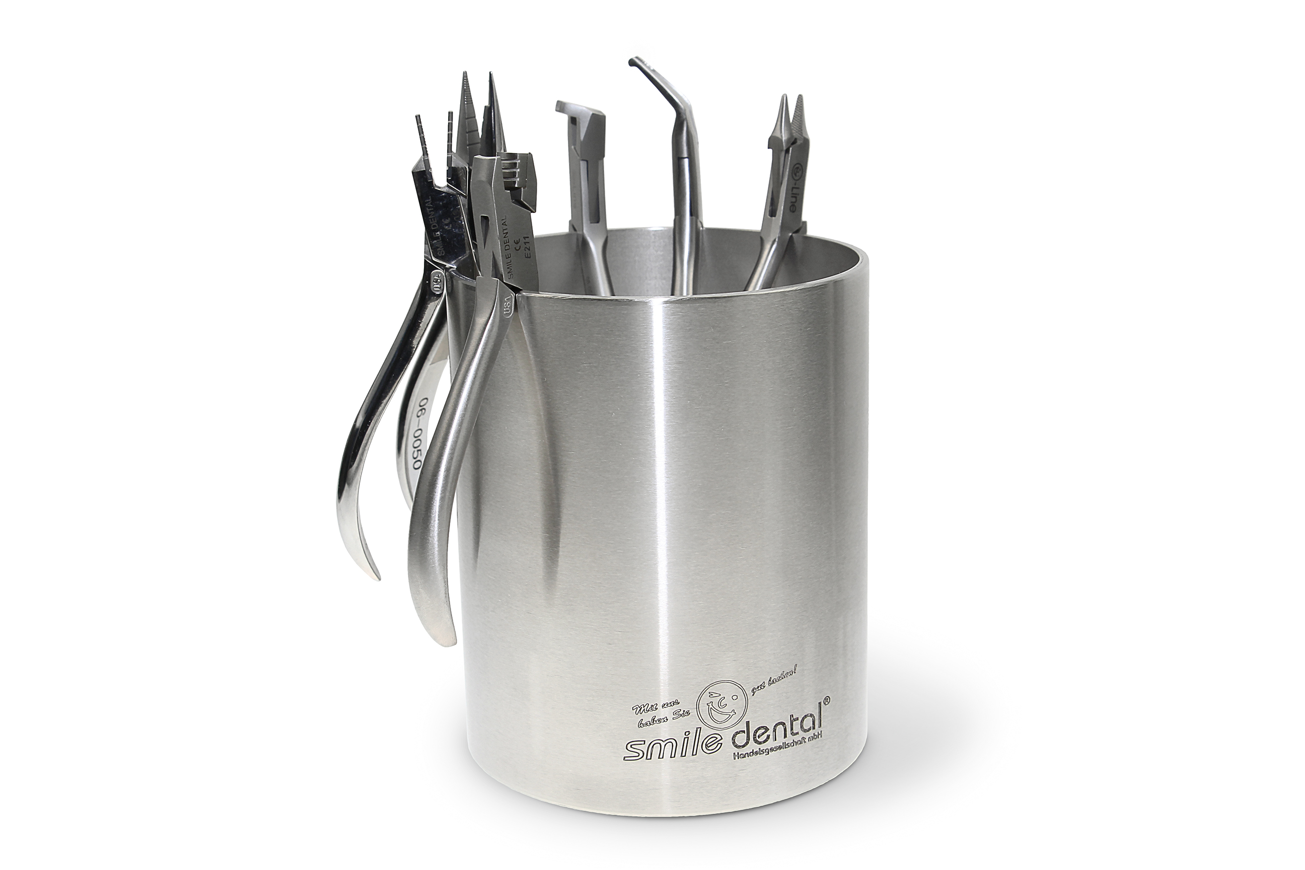 Zangenständer rund, Edelstahl